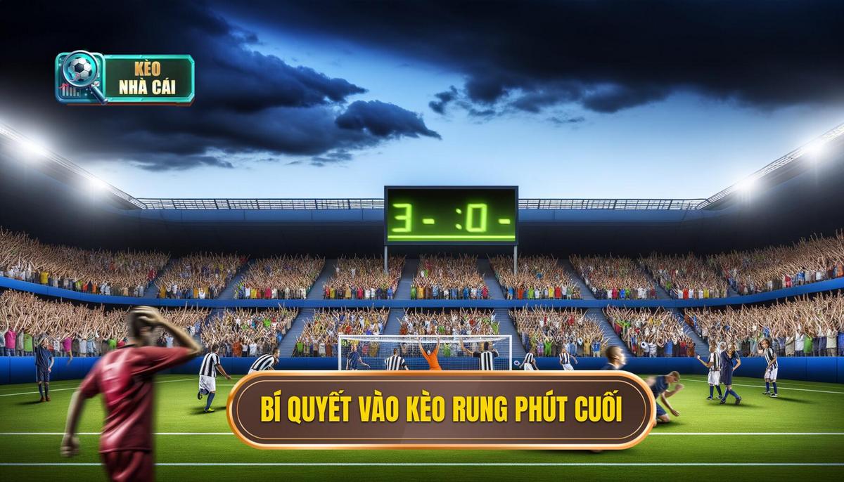 Bí quyết vào kèo rung phút cuối chuẩn xác và hiệu quả 4 Bí quyết vào kèo rung phút cuối