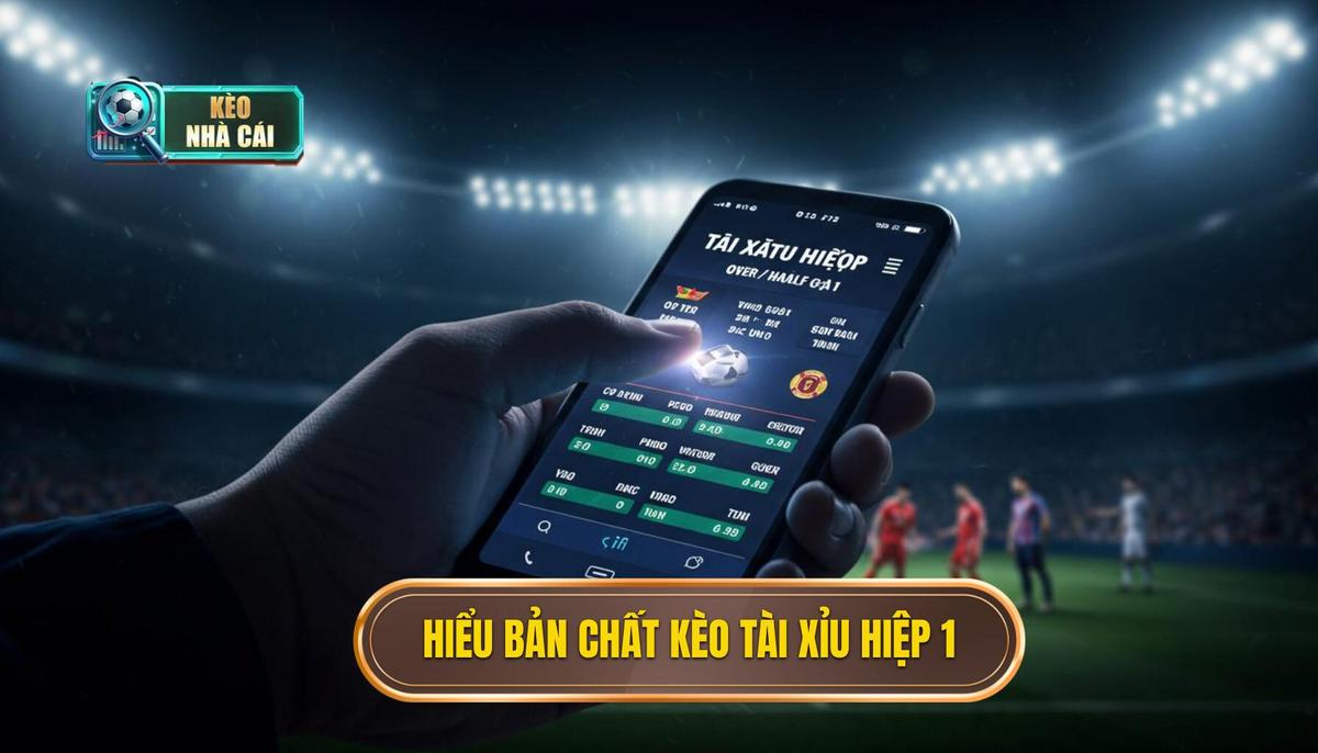 Phần 1_ Hiểu Rõ Bản Chất Của Kèo Tài Xỉu Hiệp 1