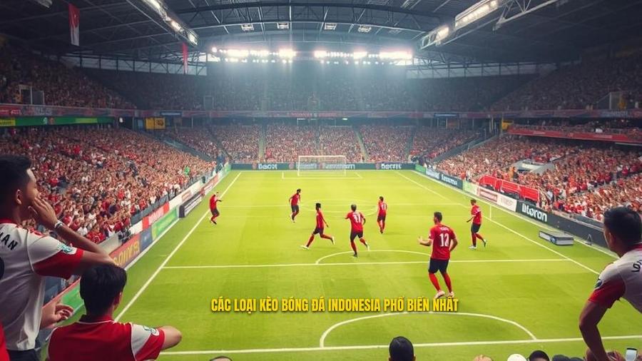 Các loại kèo bóng đá Indonesia phổ biến nhất